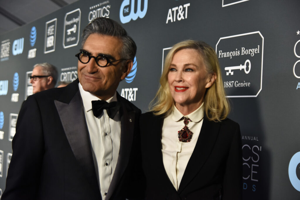 CATHERINE O HARA_EUGENE_LEVY Francois Borgel Critics Choice