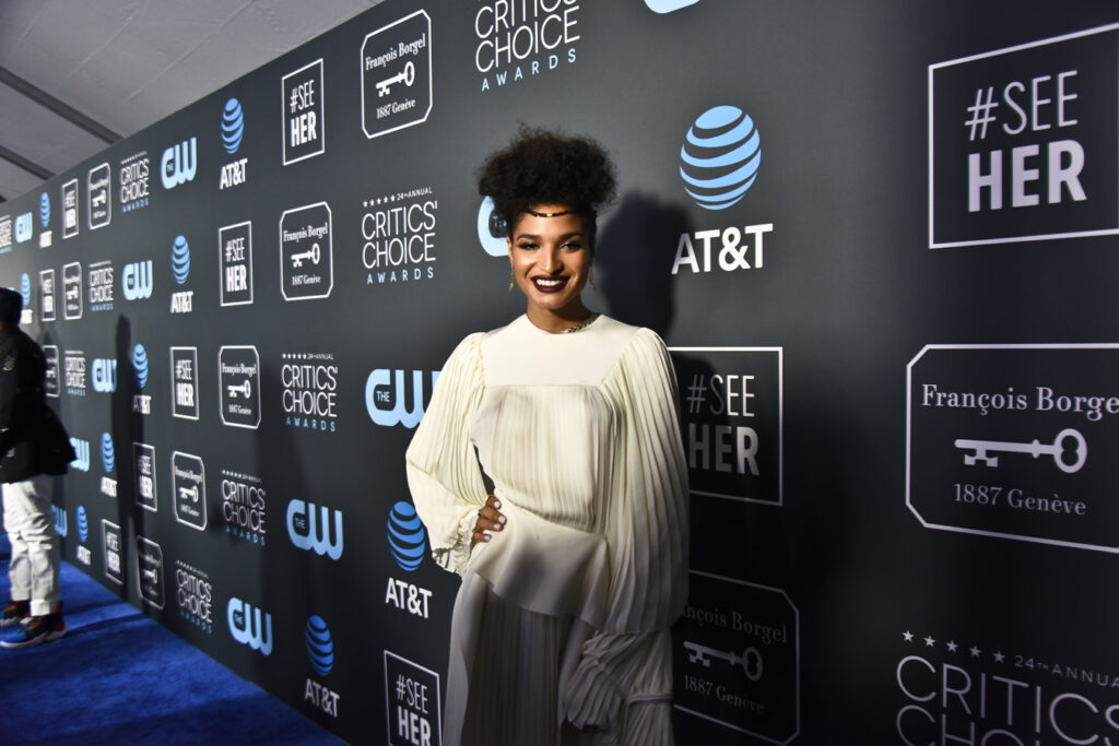 INDYA MOORE_POSE Francois Borgel Critics Choice